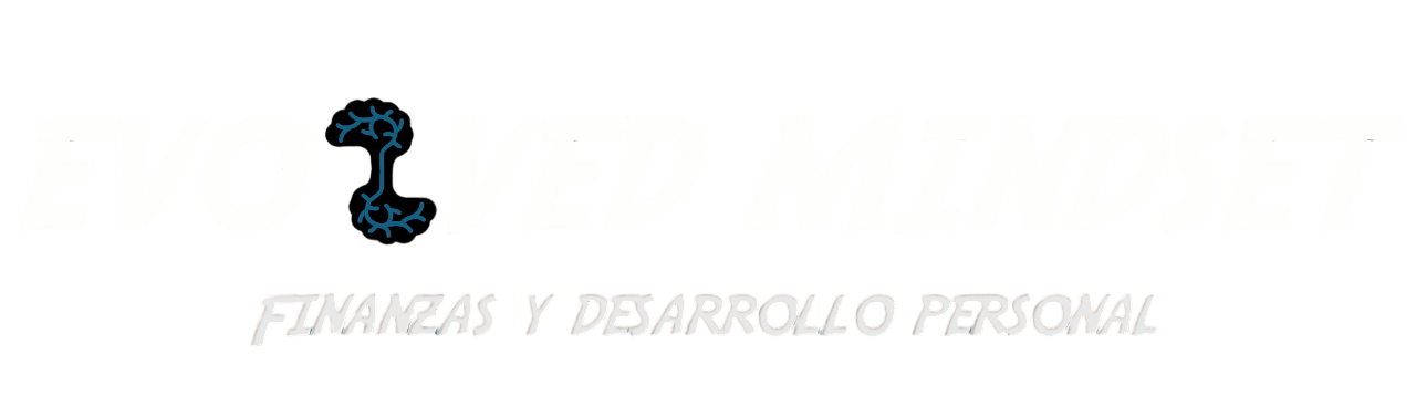 Logo y slogan de la compañía Evolved Mindset