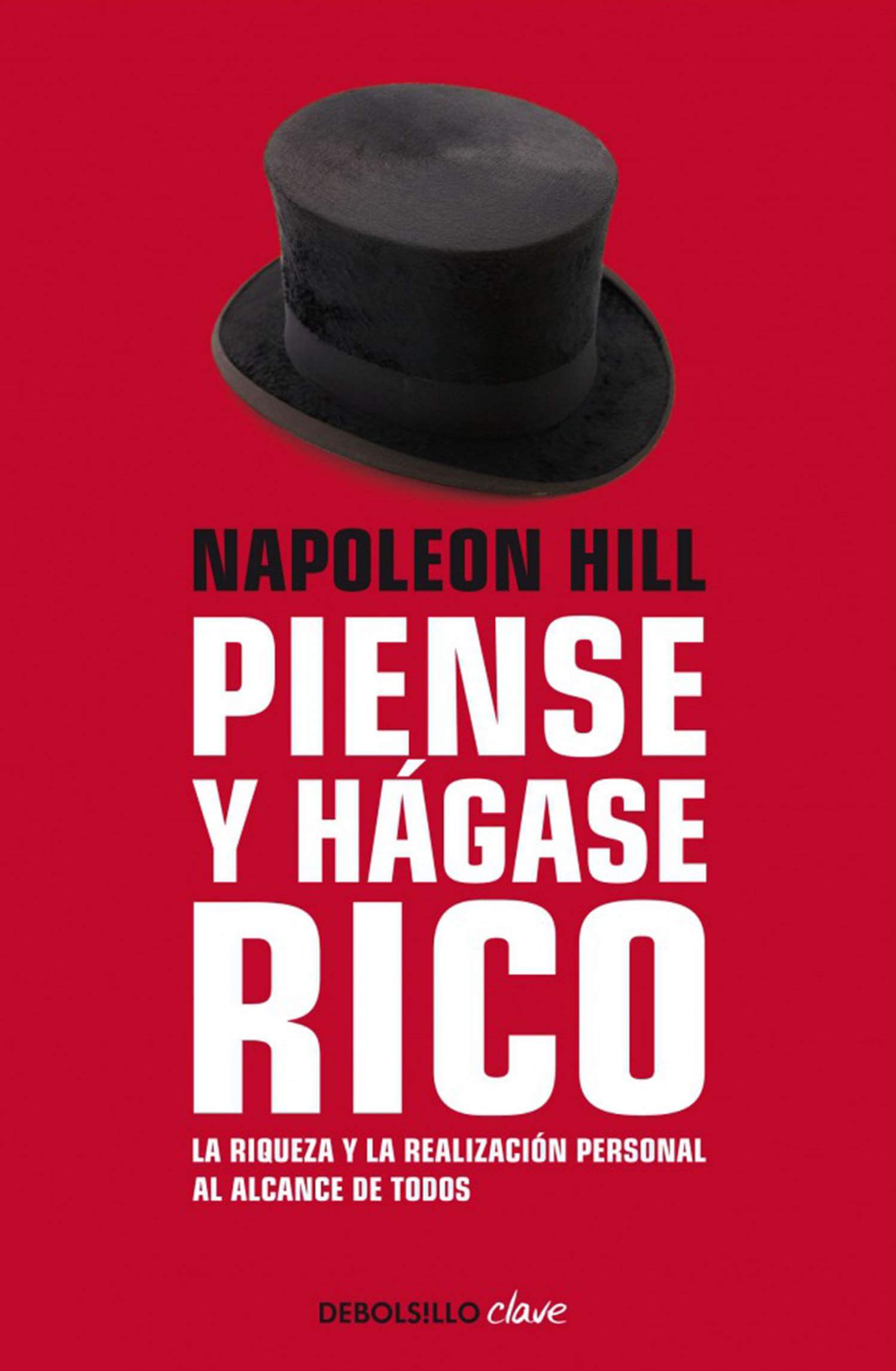 Tapa del libro 'Piense y hágase rico', de Napoleon Hill