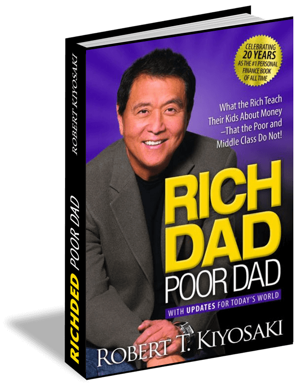 Tapa del libro 'Padre Rico, Padre Pobre', de Robert Kiyosaki